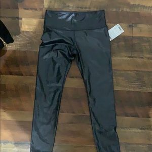 Silver shimmer tights